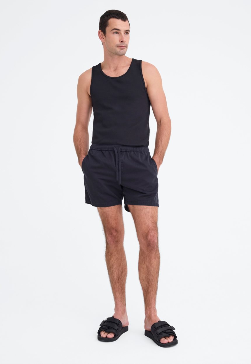 Jac + Jack Slater Cotton Short - Black